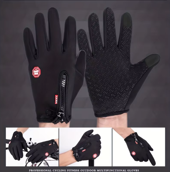 Winter Gloves For Men Women Touchscreen Warm Outdoor Cycling Driving Motorcycle Cold Gloves Windproof Non Slip Gloves
